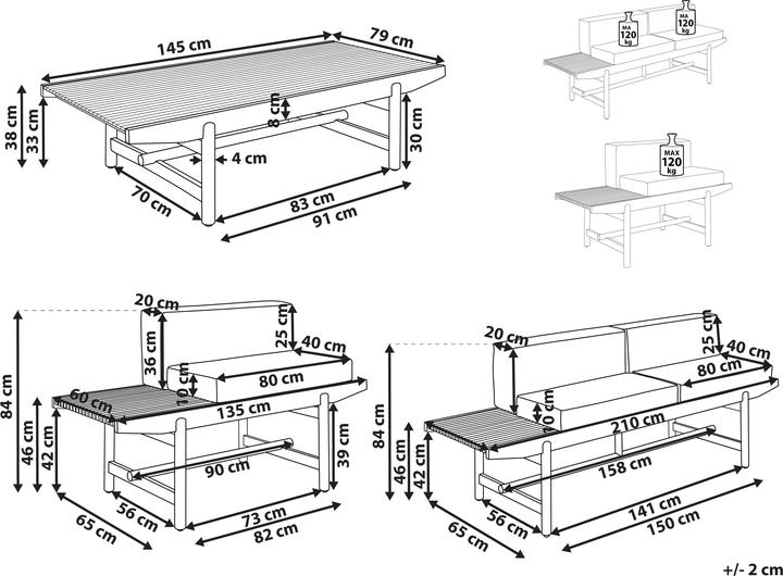 Produktbild Beliani Giaveno