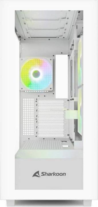 Immagine prodotto Sharkoon Rebel C60 RGB ATX Bianco (ATX, mATX, Mini-ITX)