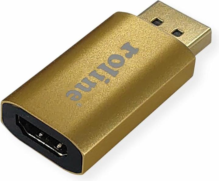 Roline GOLD 4K DisplayPort-HDMI Adapter, v1.2, DP ST (HDMI, 5.02 cm)