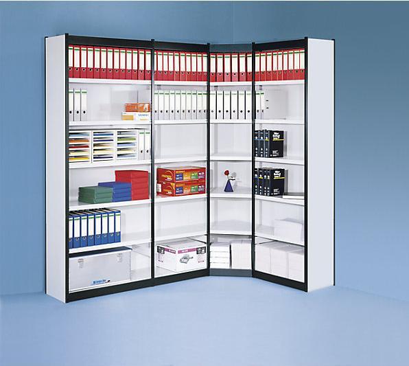 Image du produit kaiserkraft Système d'étagères de bureau, avec paroi arrière