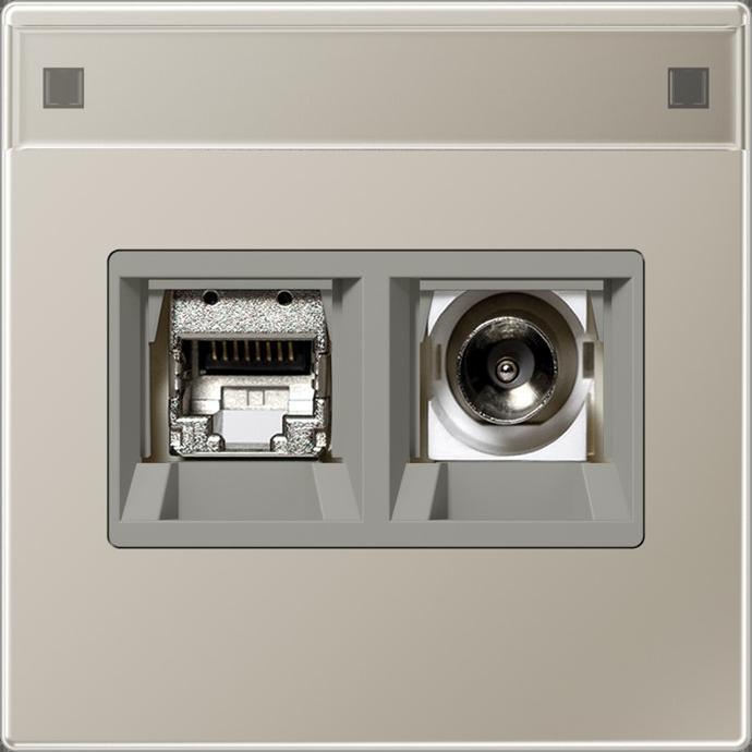 JUNG MMDES4521 Smart-TV-Anschlussdose 2f (MMDES4521)