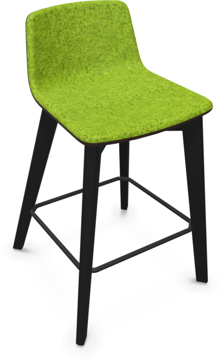 Brown Melange, Light green melange, Ash stained black
