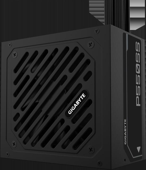 Image du produit Gigabyte Alimentation électrique||550 Watts|Efficacité 80 PLUS SILVER|PFC Active|MTBF 100000 hours|GP-P550SS (550 W)