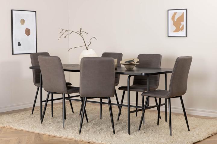 Produktbild Ebuy24 Essgruppe Uno 16 (7-teilig) (MDF)