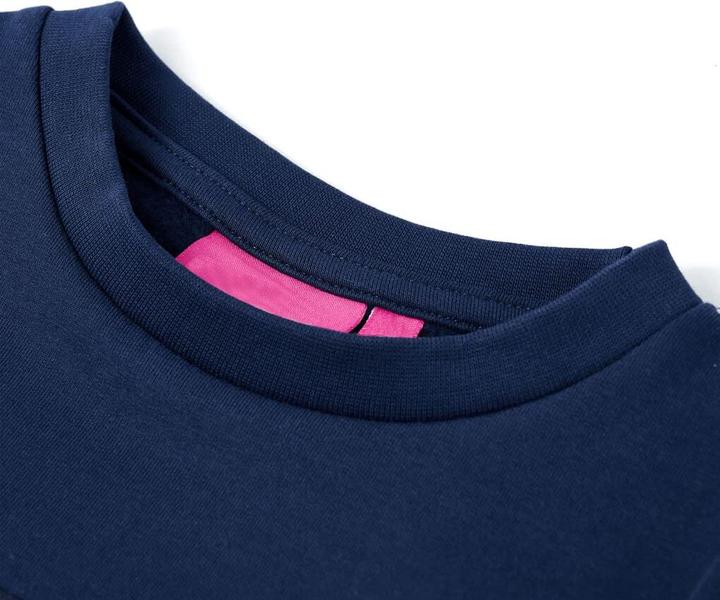 Immagine prodotto VidaXL Felpa da bambino blu navy 140,Materiale: 95 % cotone. 5 (140)