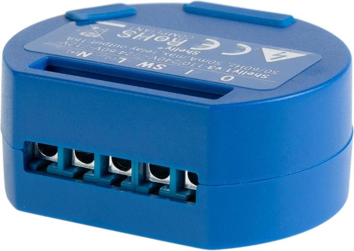 Immagine prodotto Shelly Attuatore di commutazione WLAN (Attuatore dell'interruttore)