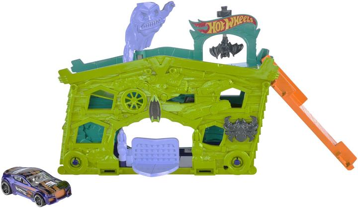 Produktbild Hot Wheels Ausklappbares Geisterbahn
