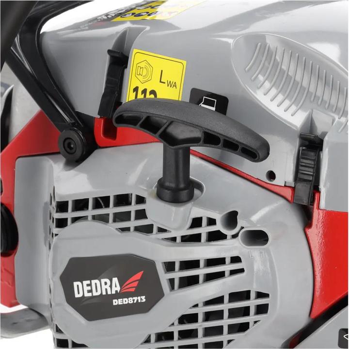 Actual product image Dedra Garden DED8713 20" petrol chainsaw 2.9 kW, 65 ccm, 50 cm, 1.6 mm (Petrol chain saw)
