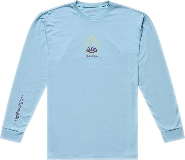 Produktbild Troy Lee Designs Longsleeve, Flame2, dawn blue, M (M)