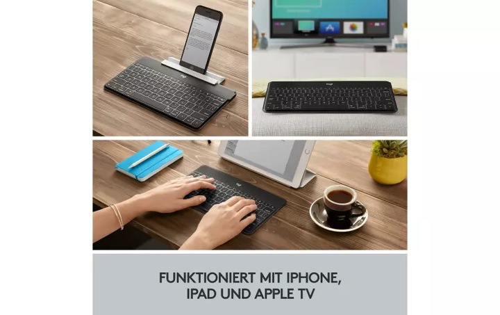 Immagine prodotto Logitech Keys-To-Go (CH, Senza fili)