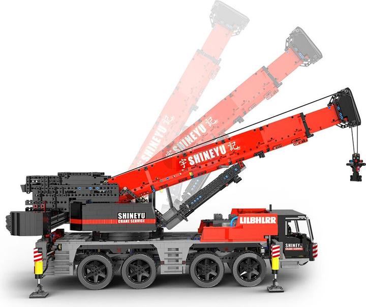 Actual product image Happy Build Mobile crane