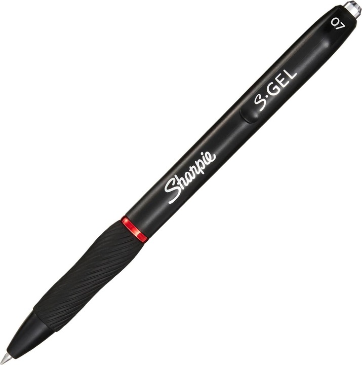 Sharpie Gelschreiber 0.7 mm, Rot, 12 Stück (Schwarz, 12 x)