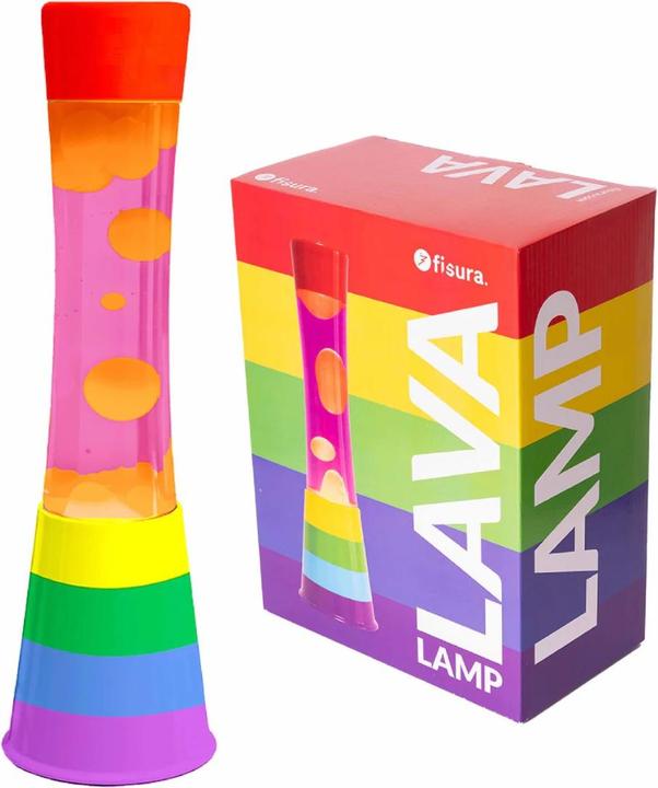 Immagine prodotto Fisura Lampada lava arcobaleno di (E14)