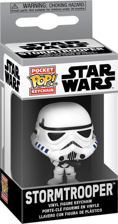 Actual product image Funko Portachiavi Pop! Star Wars : Stormtrooper