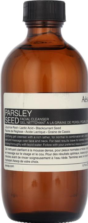 Actual product image Aesop Parsley Seed Facial Cleanser (Cleansing gel, 200 ml)