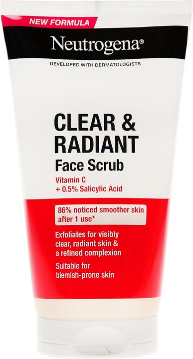 Neutrogena Esfoliante quotidiano Refreshingly Clear (Scrub detergente, 150 ml)