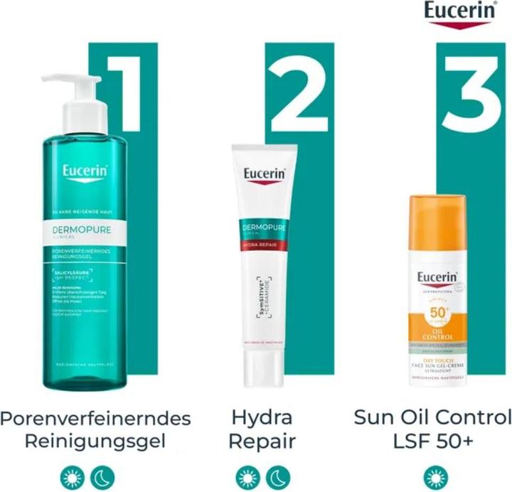 Produktbild Eucerin Therapiebegleitende Feuchtigkeitspflege (40 ml, Tagescreme)