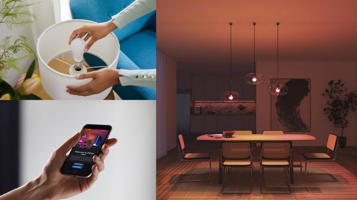Actual product image Philips Hue Essential White & Color Ambiance (E27, 8 W, 806 lm, 1 x, F)