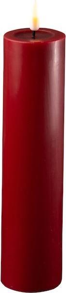Image du produit Deluxe Homeart Bougie ronde LED - Bordeaux 5 x 20 cm (1 x)