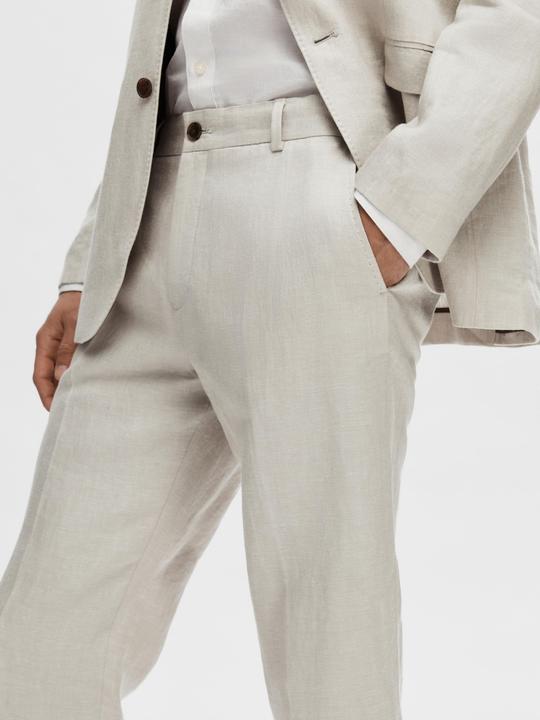 Image du produit Selected Homme Regular Fit pantalon de costume en lin (46)