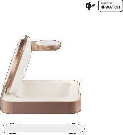Image du produit Zens 1x 15W Qi2, 1x 5W Apple Watch, chargeur inclus (20 W)