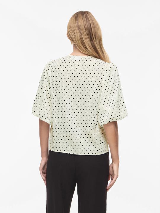 Immagine prodotto Vila VIEA Polka-Dot Oberteil mit kurzen Ärmeln (36)