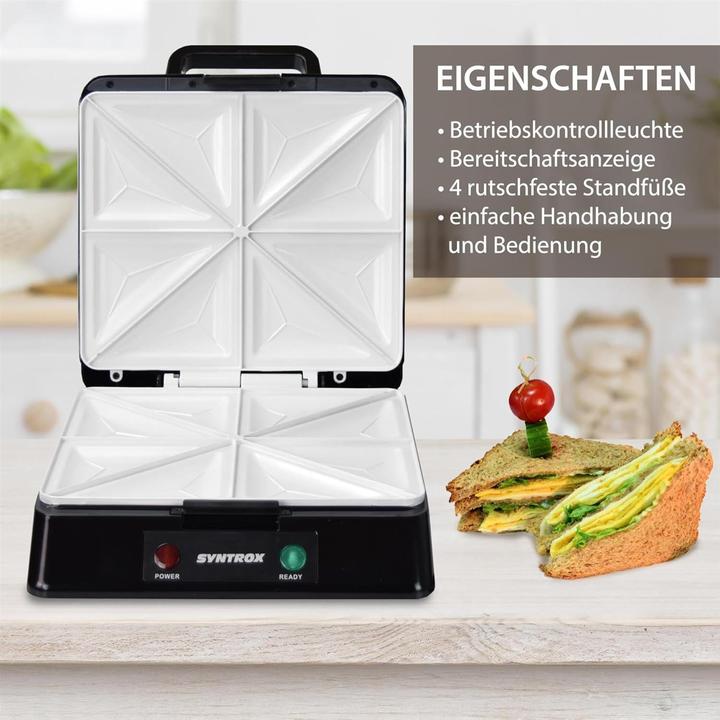 Actual product image Syntrox Sandwich maker Quorn