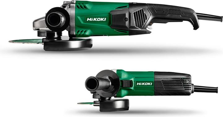 Produktbild Hikoki KG23SAYBZ Winkelschleiferset 230mm und 125mm + Diamanttrennscheiben (230 mm)