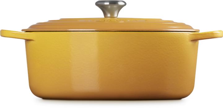 Produktbild Le Creuset Bräter Signature oval 31 cm Nectar (31 cm, Bräter + Schmortopf, Gusseisen)
