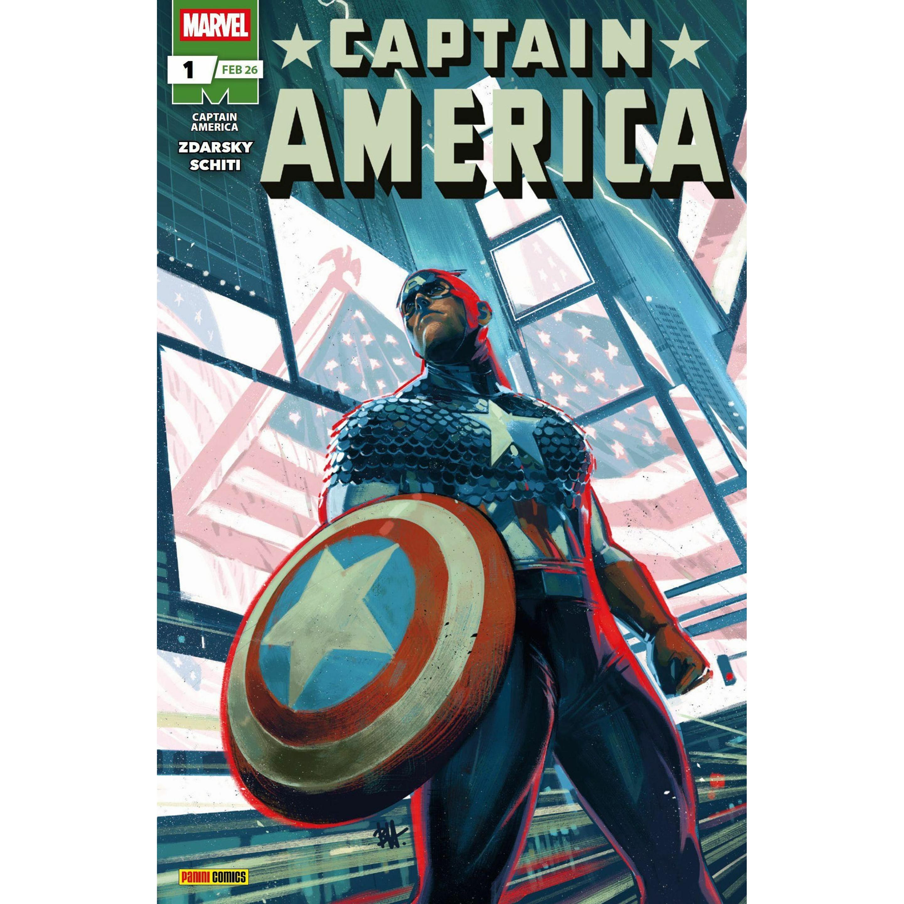 Captain America (2. Serie), Narrativa di Chip Zdarsky, Valerio Schiti, Robert Syska