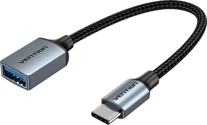 Actual product image Vention USB 3.0 Male to USB Female OTG Cable 0.15m CCXHB (grey) (0.15 m, USB 3.0, USB 3.2 Gen 1)