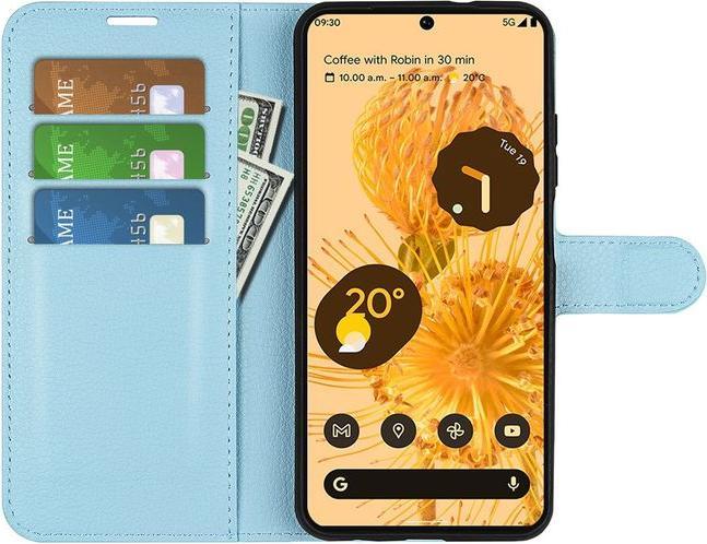 Image du produit MU Classic Série de couvertures de livres en cuir litchi (Google Pixel 7 Pro)