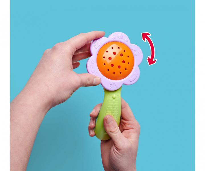 Produktbild Magni 104010021 - ABC Duschi, Wasserschöpfer in Blumenform, drehbarer Kopf für zweierlei Regenfunkti