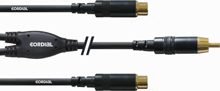 Immagine prodotto Cordial CFY 0,3 CEE - Cavo adattatore a Y / Splitter Cinch (0.30 m, Cinch)