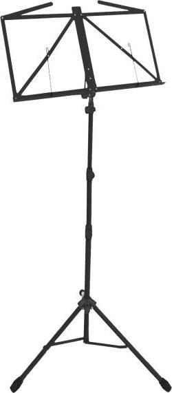 Produktbild keepdrum MUS3BK Notenständer Schwarz mit personalisierter Gravur