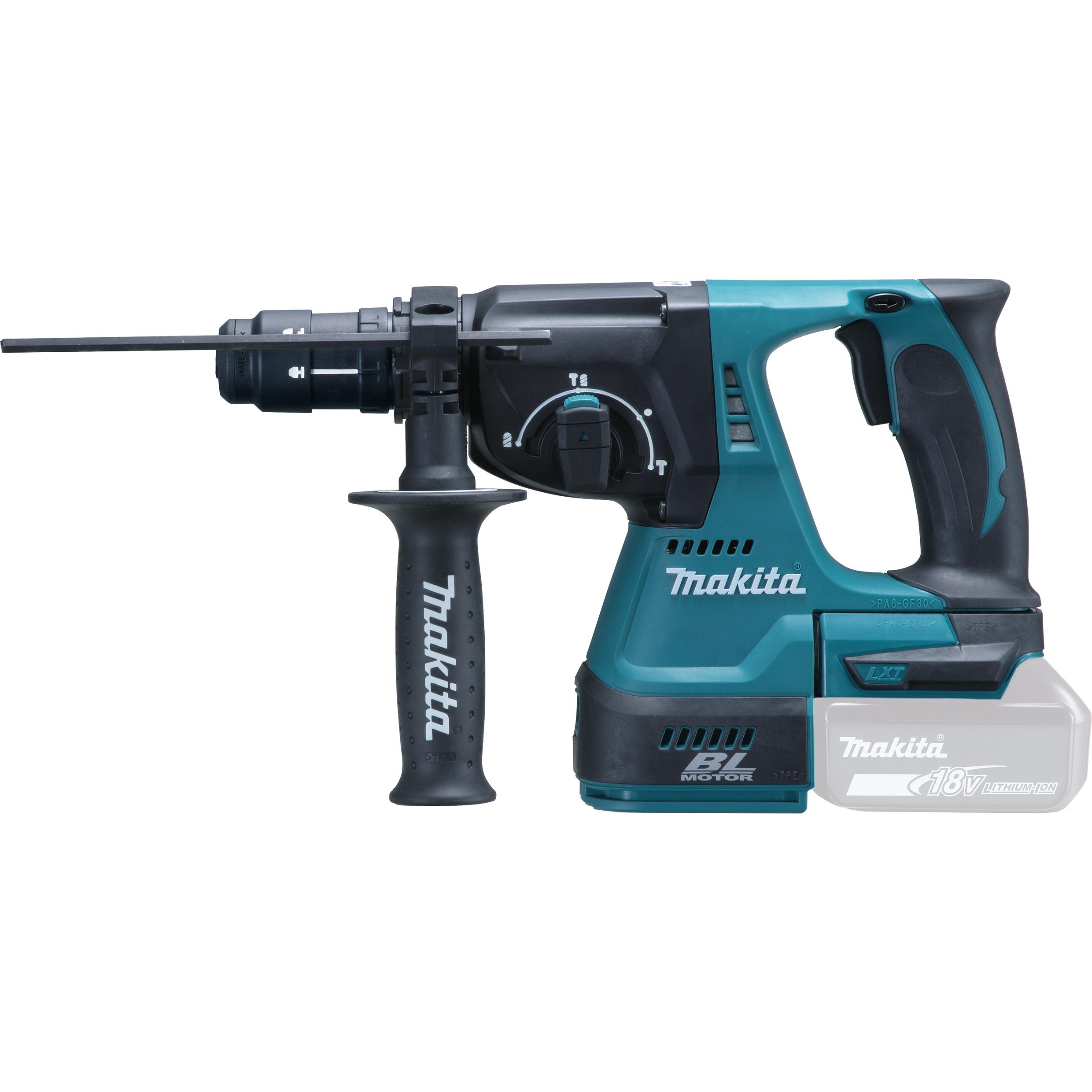 Makita, Bohrmaschine + Akkuschrauber, DHR243Z SDS-Plus-Akku-Kombihammer (Akkubetrieb)