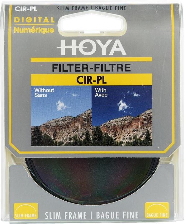 Actual product image Hoya Slim CIR-PL Filter (37 mm, Polarizing filter)