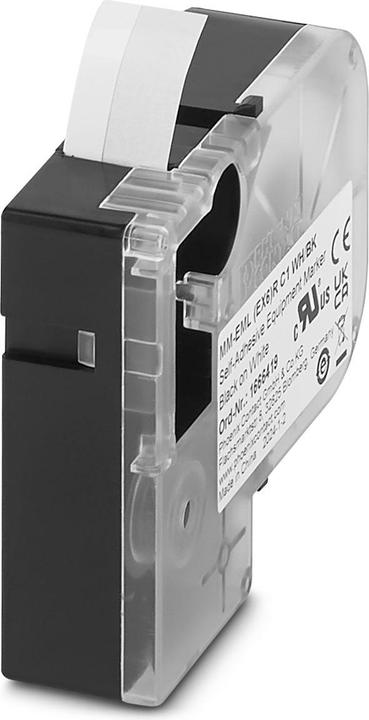 Actual product image Phoenix Contact Label MM-EML EX6 R C1 WH/BK (0.60 cm)