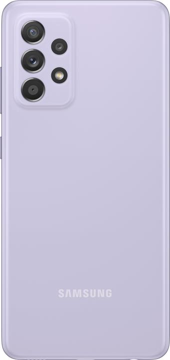 Actual product image Samsung Galaxy A52 EU (128 GB, Lavender, 6.40", Dual SIM, 4G)