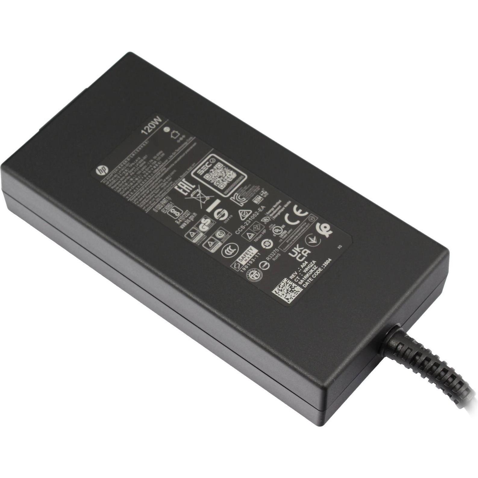 HP 732811-001 (120 W), Notebook Netzteil, Schwarz