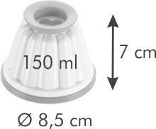Produktbild Tescoma Pudding-Förmchen DELÍCIA, 4 St.