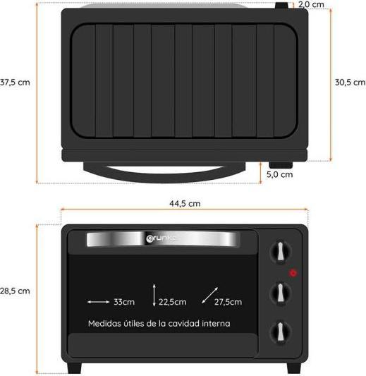 Actual product image Grunkel HR-23HN