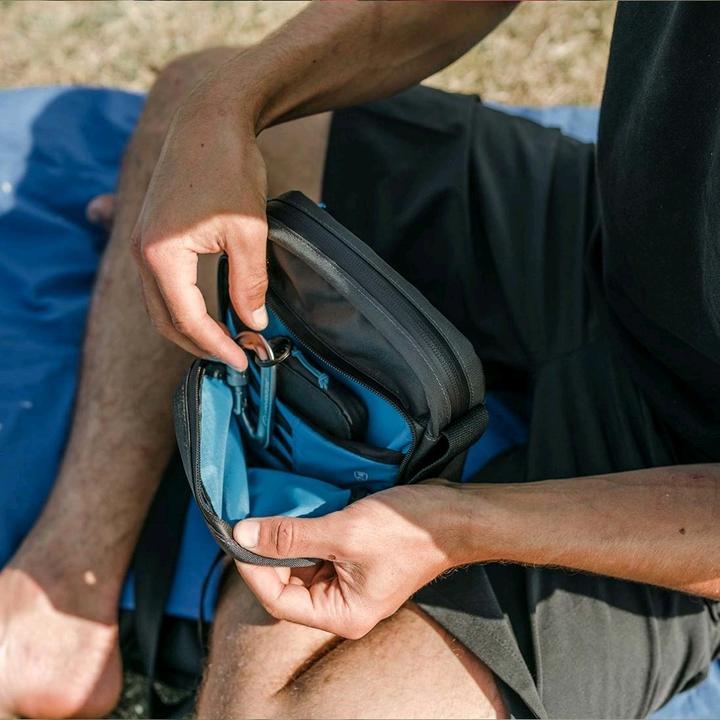 Immagine prodotto Lifeventure Borsa a tracolla RFiD, riciclata, grigio