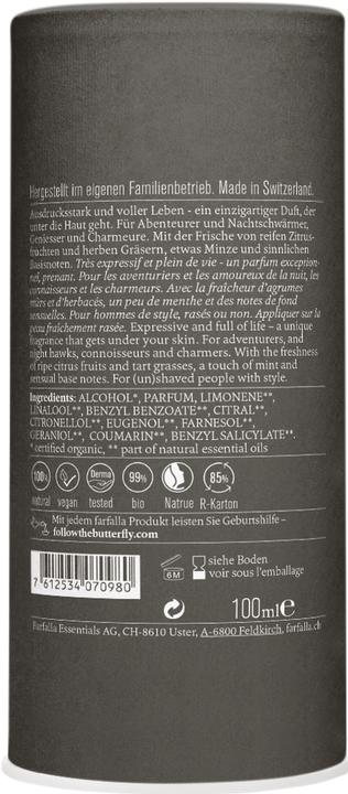 Immagine prodotto Farfalla NaturalEauFraich Cedarw 100ml (Eau fraîche, 100 ml)