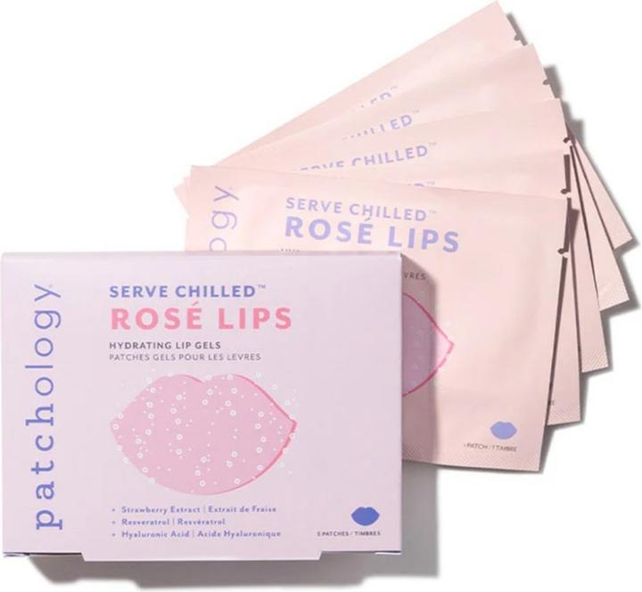 Actual product image Patchology Serve Chilled - Rosé Lip Gel - Box