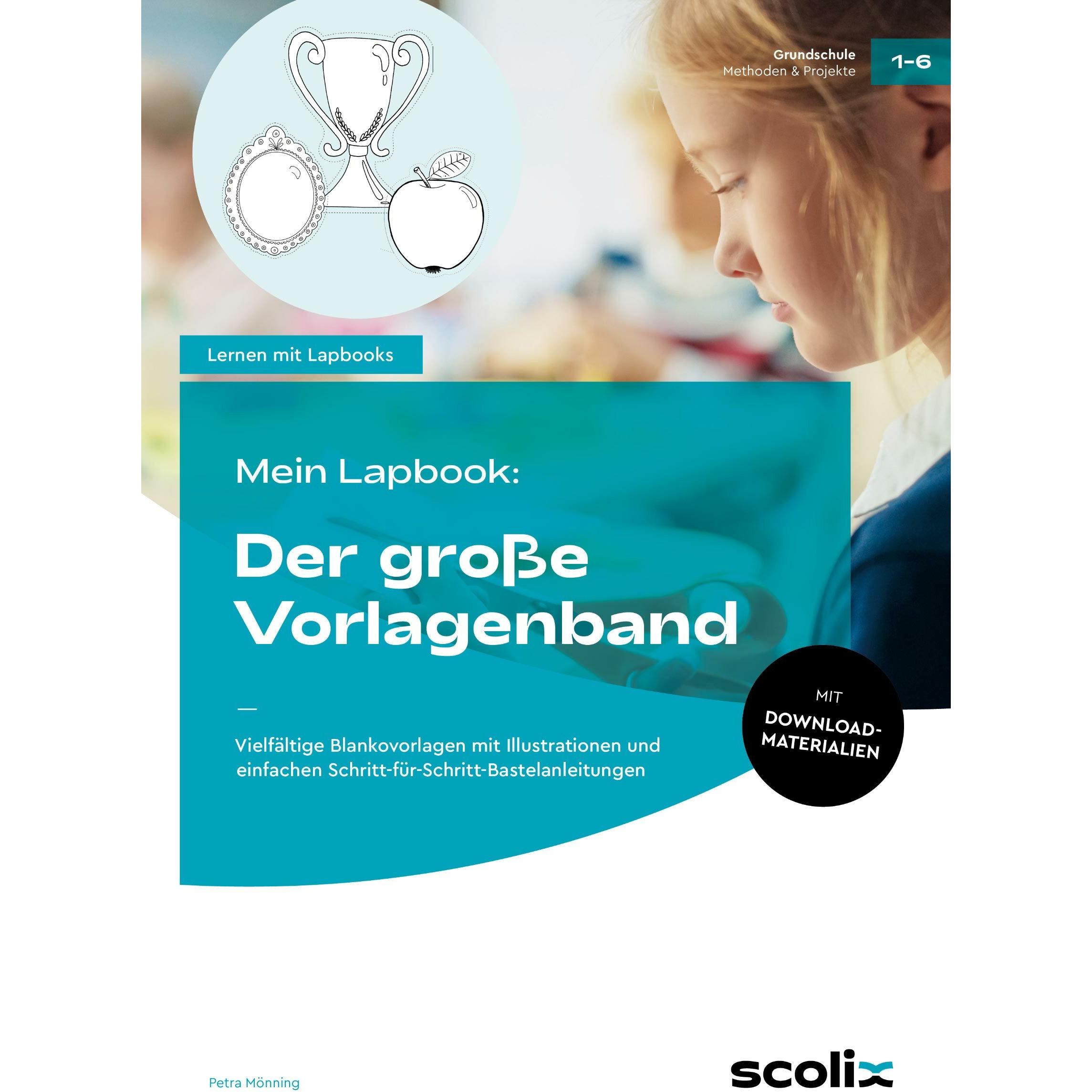 Mein Lapbook: Der grosse Vorlagenband, Schulbücher von Petra Mönning
