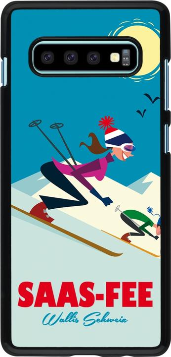 Actual product image PhoneLook Cover Saas-Fee Ski Downhill (Samsung Galaxy S10+)