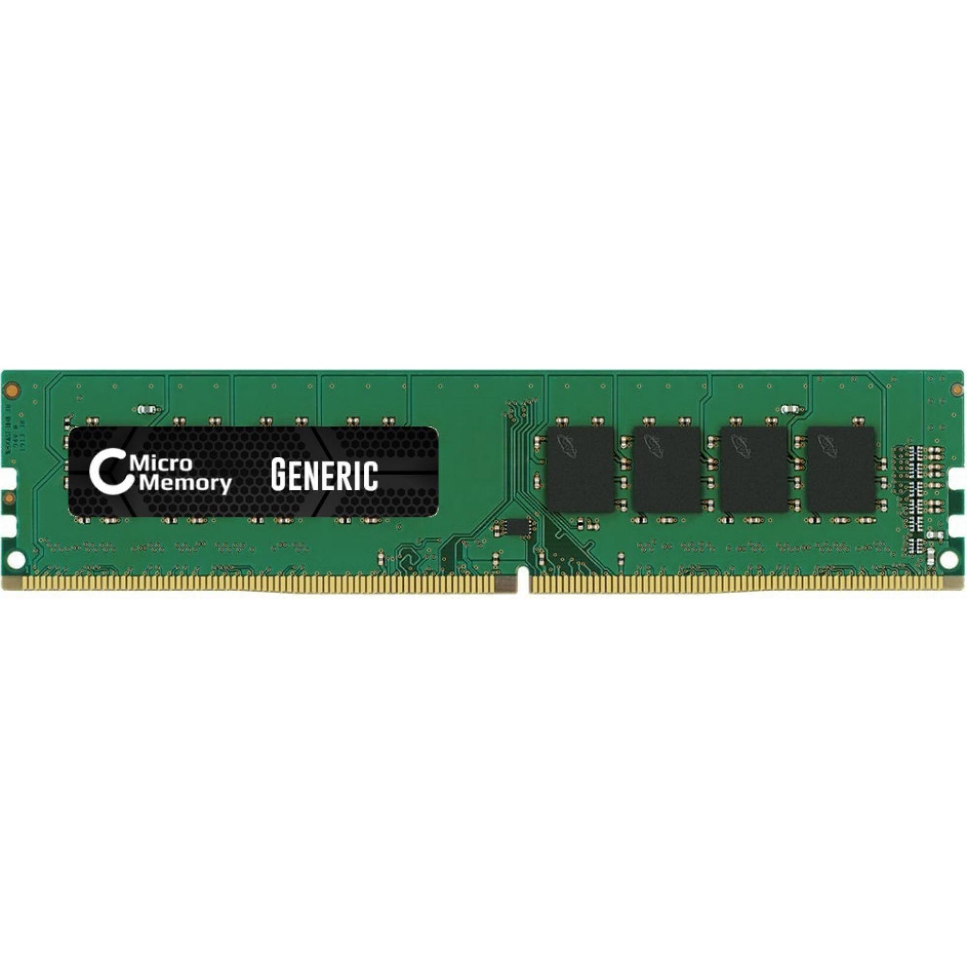 CoreParts MMSA001-8GB Speichermodul GB DDR4 2400 MHz (1 x 8GB), RAM Modellspezifisch, Grün
