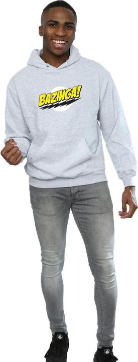 Actual product image Dam Mens Sheldon Bazinga Hoodie (3XL)
