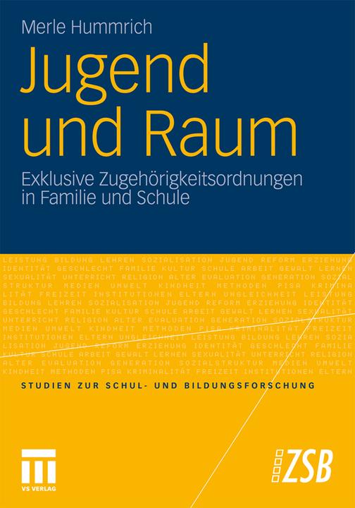 Produktbild Jugend und Raum (Deutsch, Merle Hummrich, 2011)